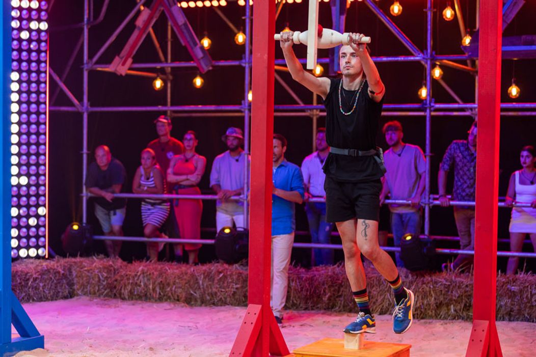 Daniel Kňažík počas nakrúcania Farmy 15