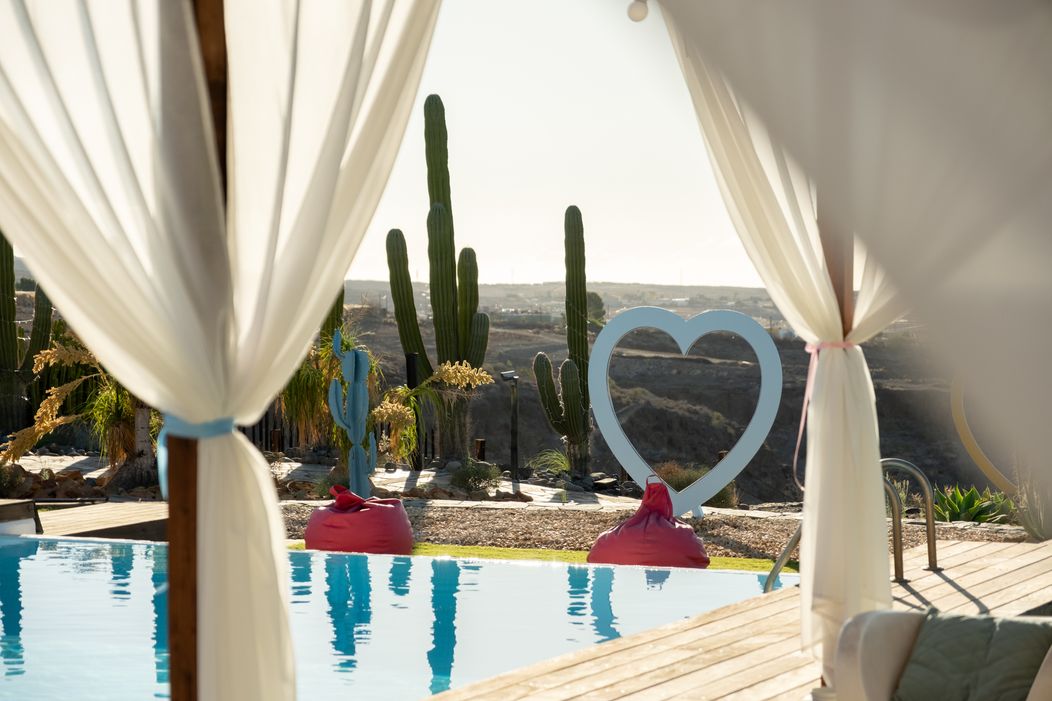 Priestory novej vily Casa Amor.