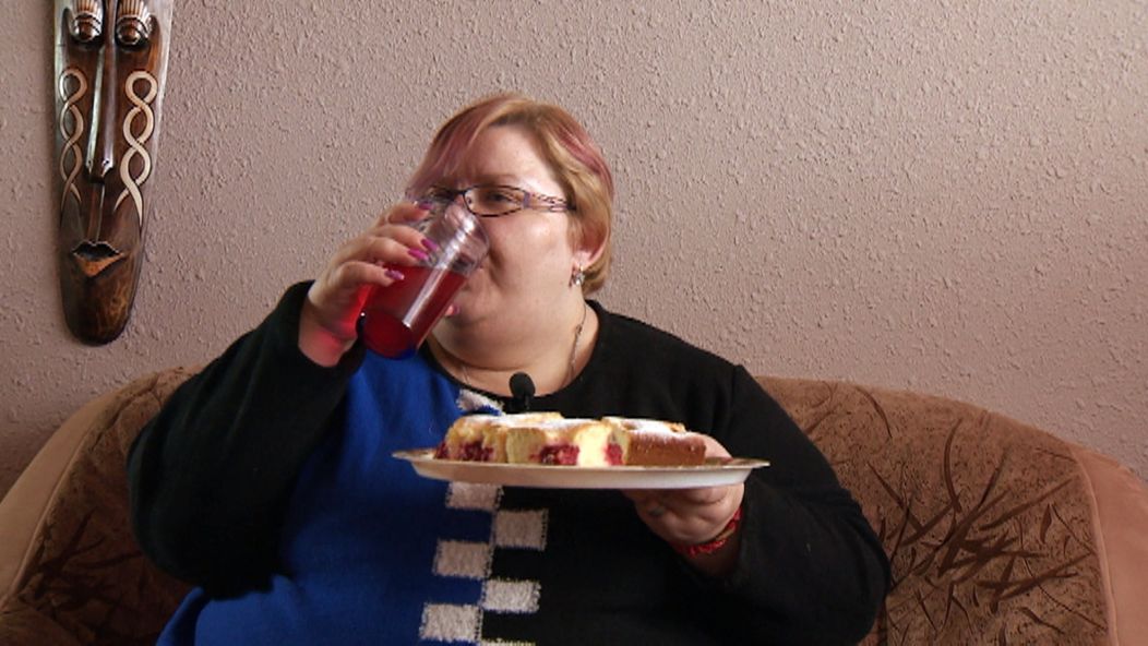Silvia žije hlavne pre jedlo a milovaného psíka
