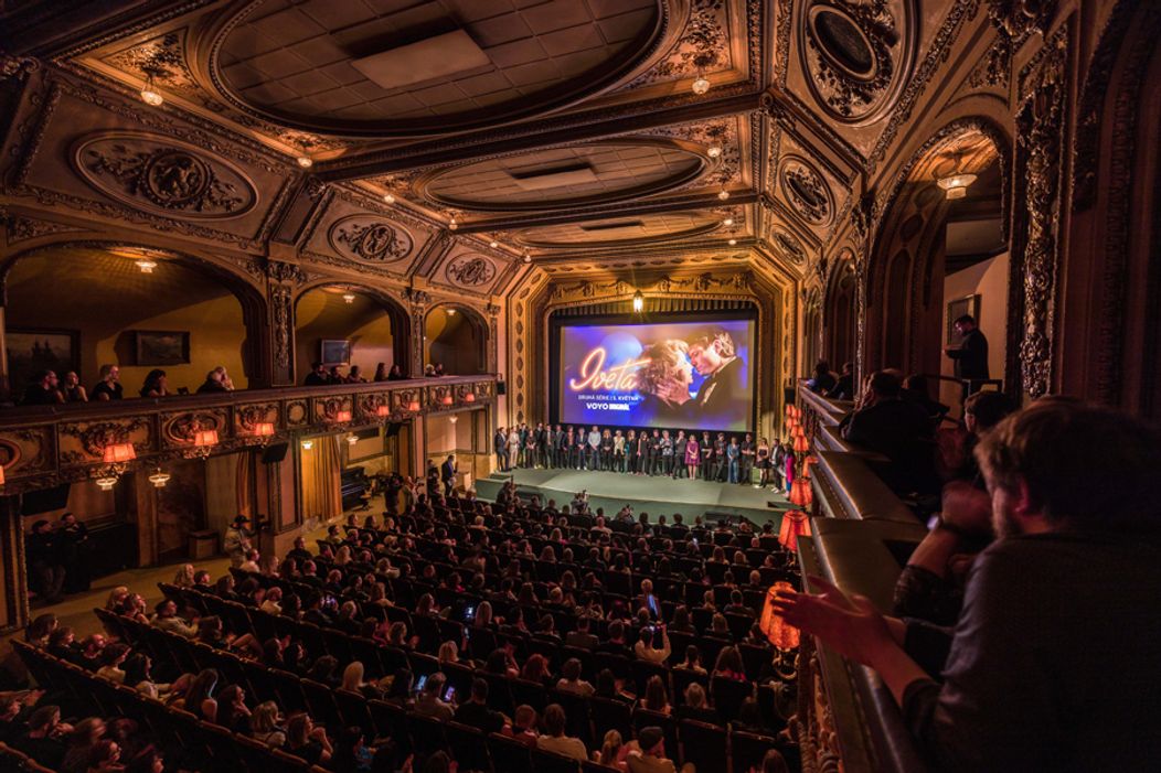 Hostia na premiére druhej série Voyo Originálu Iveta