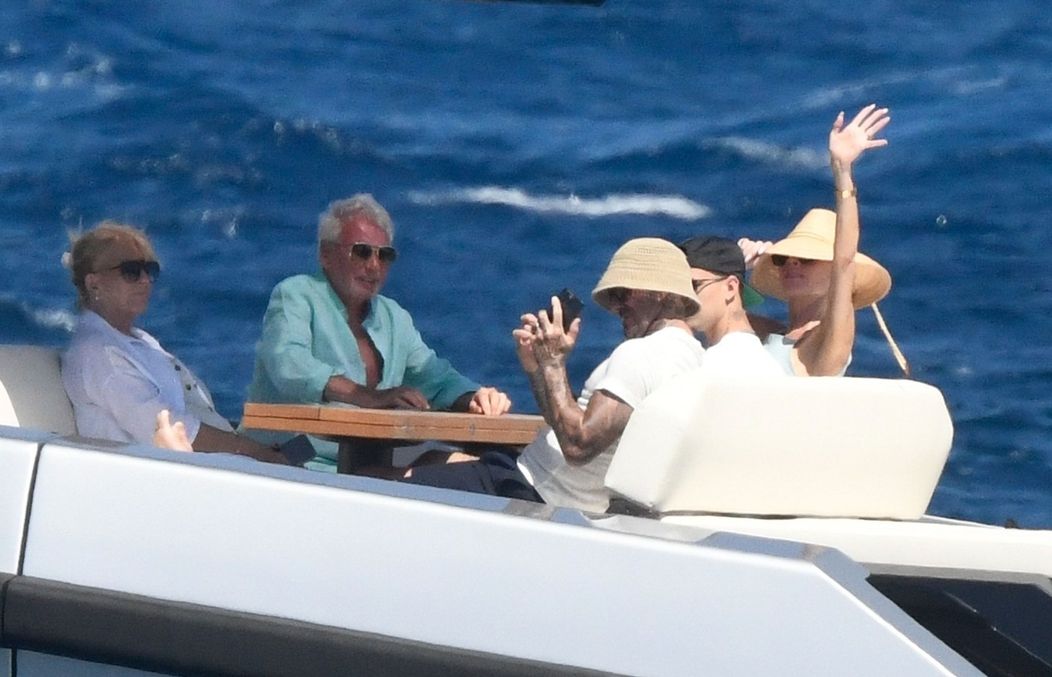 Beckhamovci oddychovali na jachte