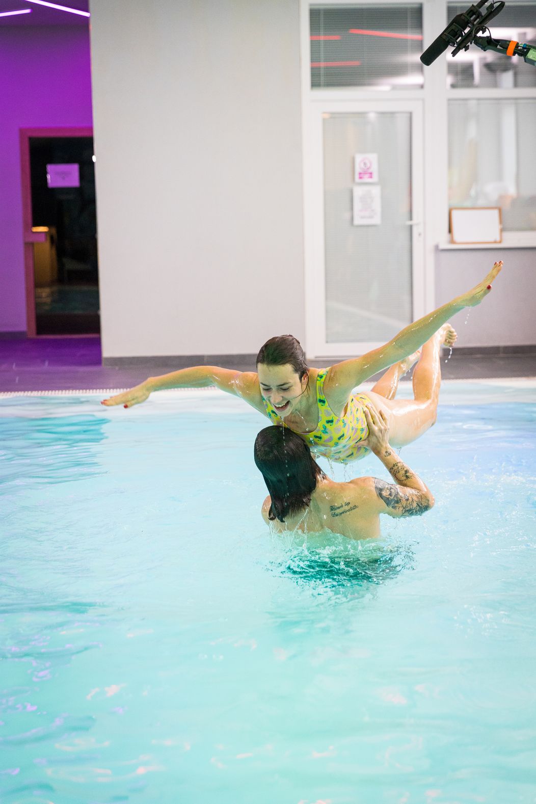 Gabika Marcinková na tréningu