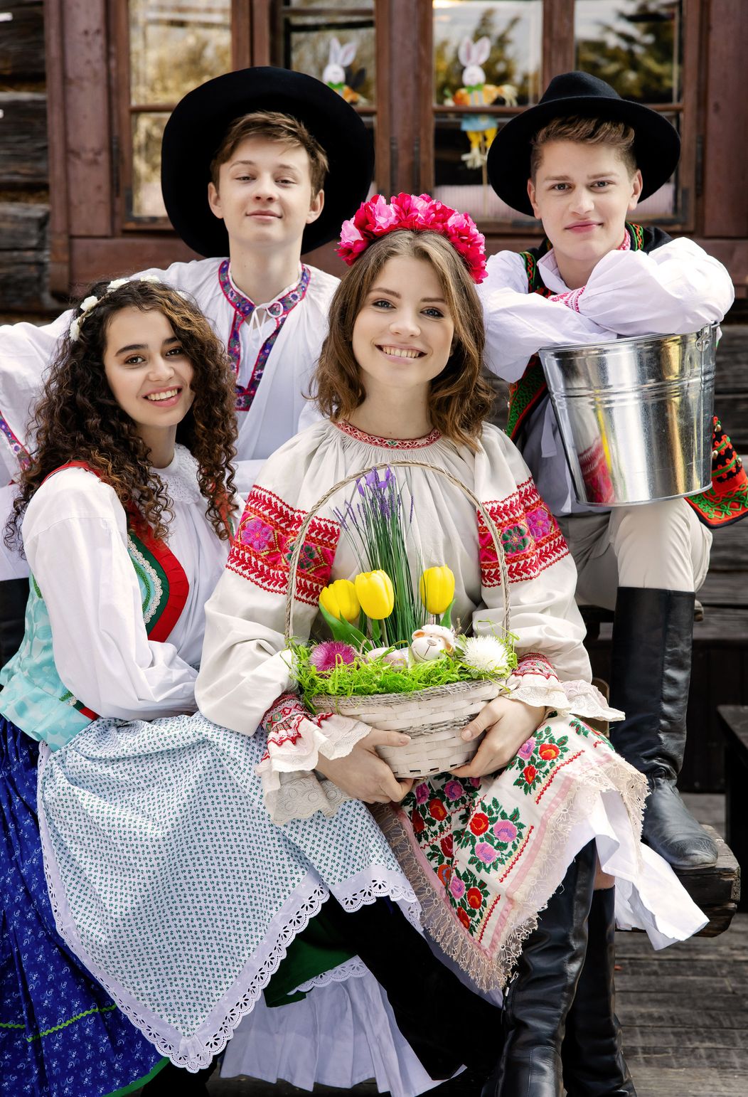 Zuzka, Karinka, Oliver a Rišo