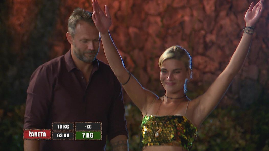 Žaneta schudla 7 kg.