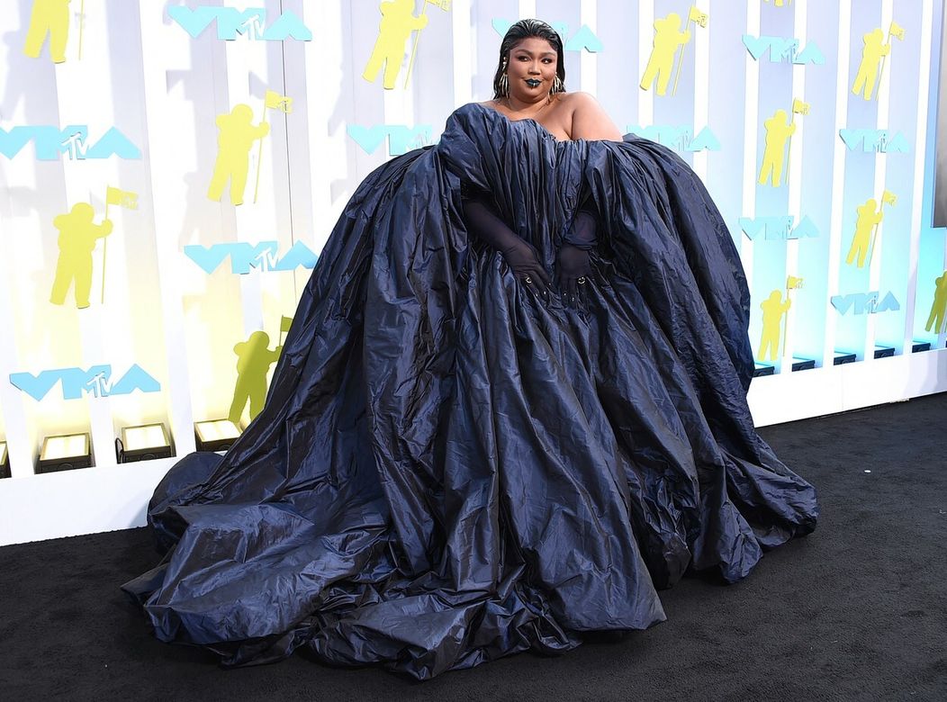 Lizzo na odovzdávaní hudobných cien MTV.