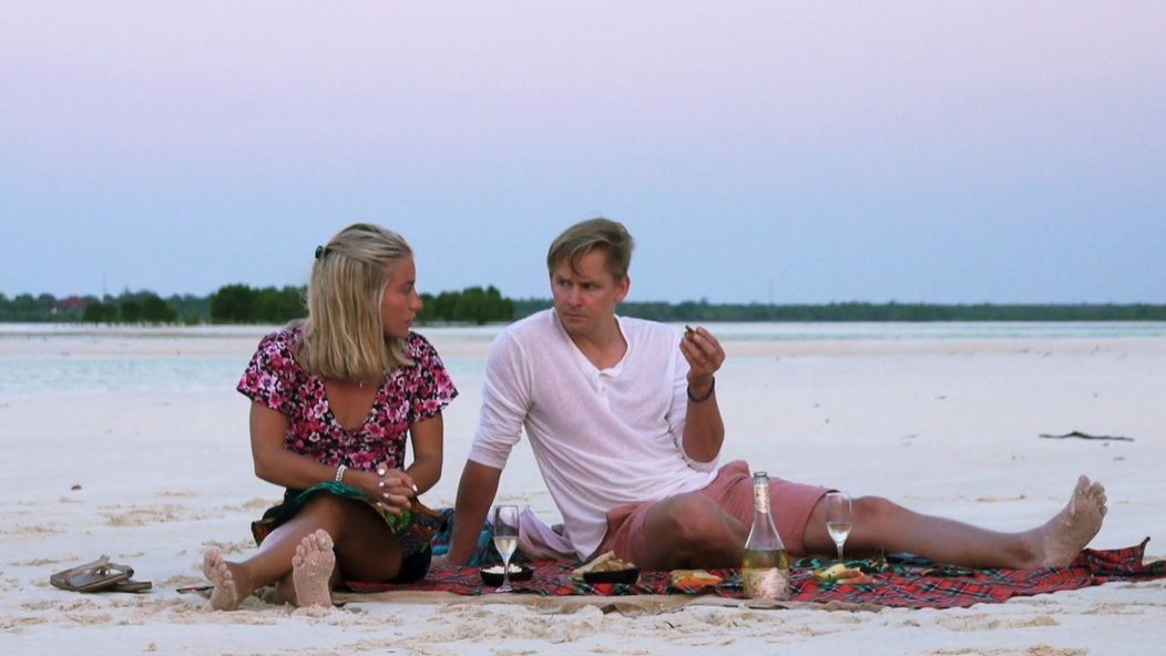 Natália a František na Zanzibare