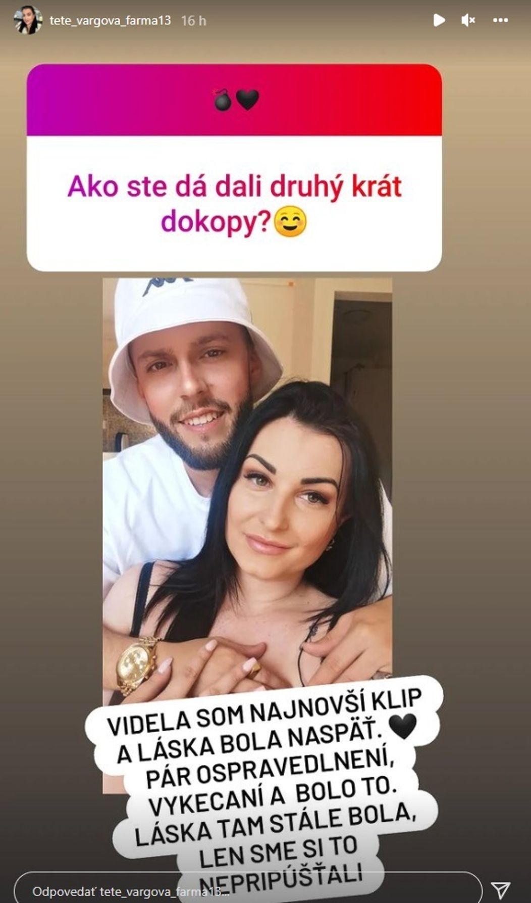 Tete s priateľom Robom