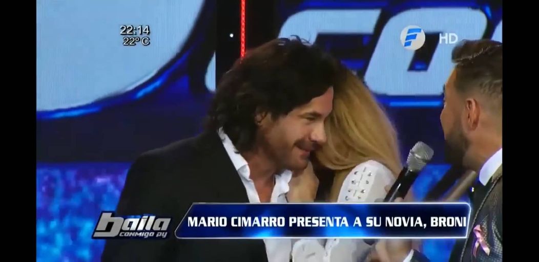 Mario Cimarro predstavil slovenskú priateľku v televíznej šou.