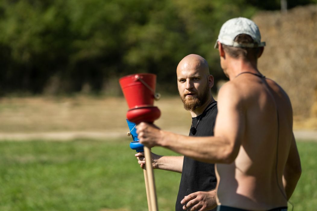 Hru s kačičkami a vedierkami ovládli Lucia s Adamom