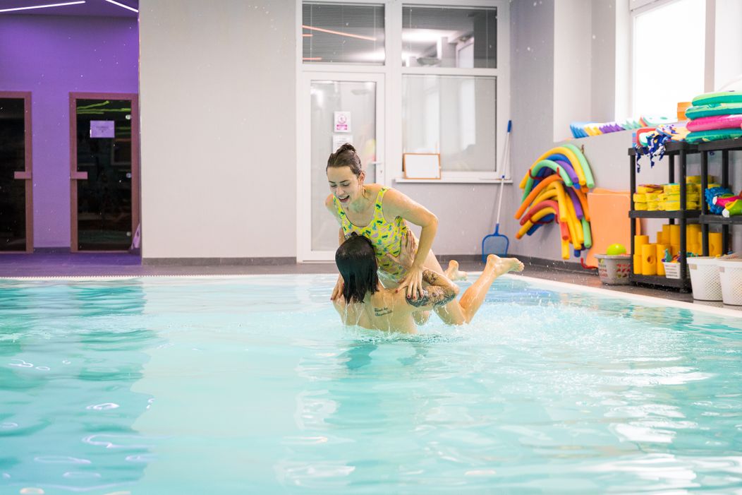 Gabika Marcinková na tréningu