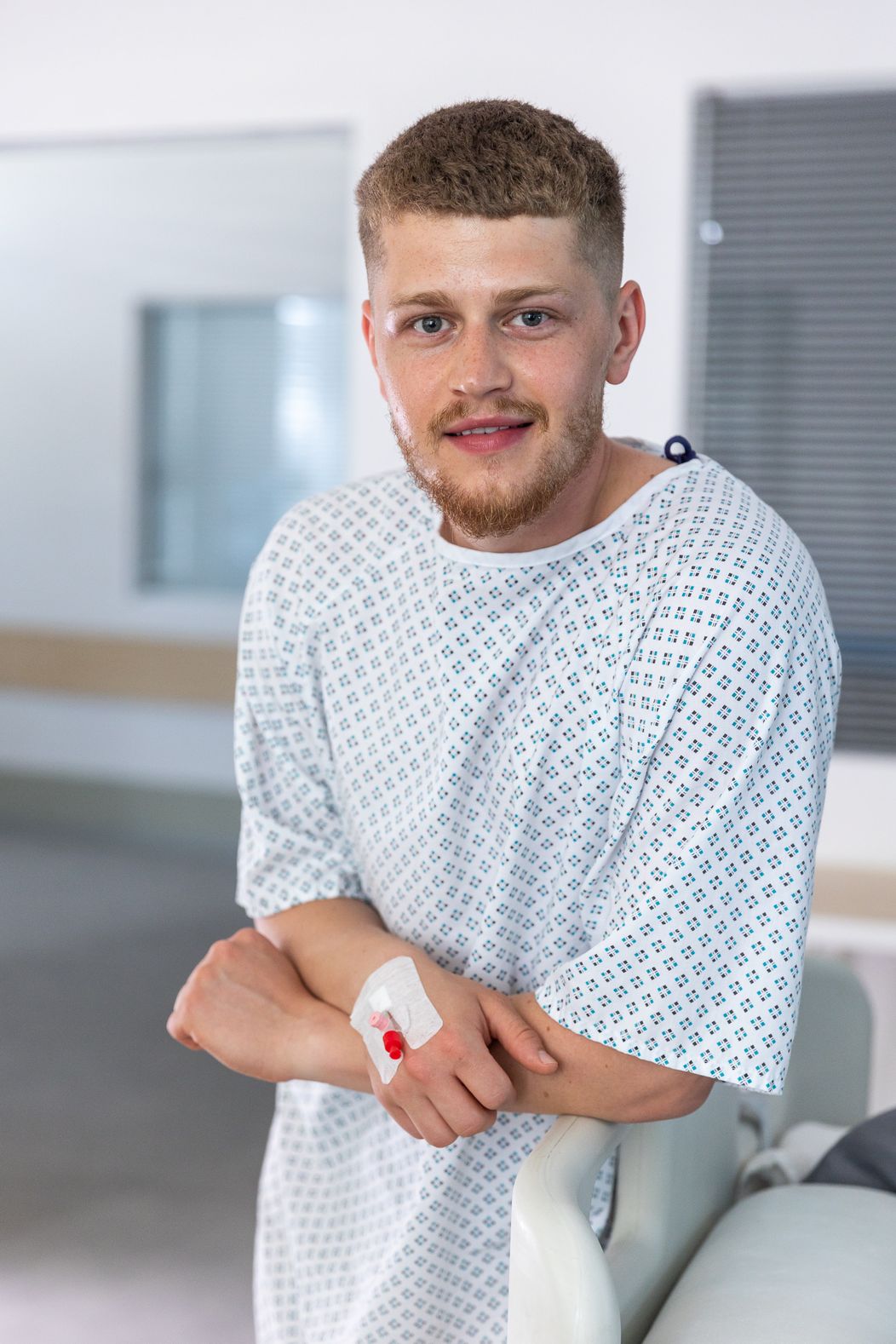 Oliver Oswald na nakrúcaní šiestej epizódy Druhej šance.