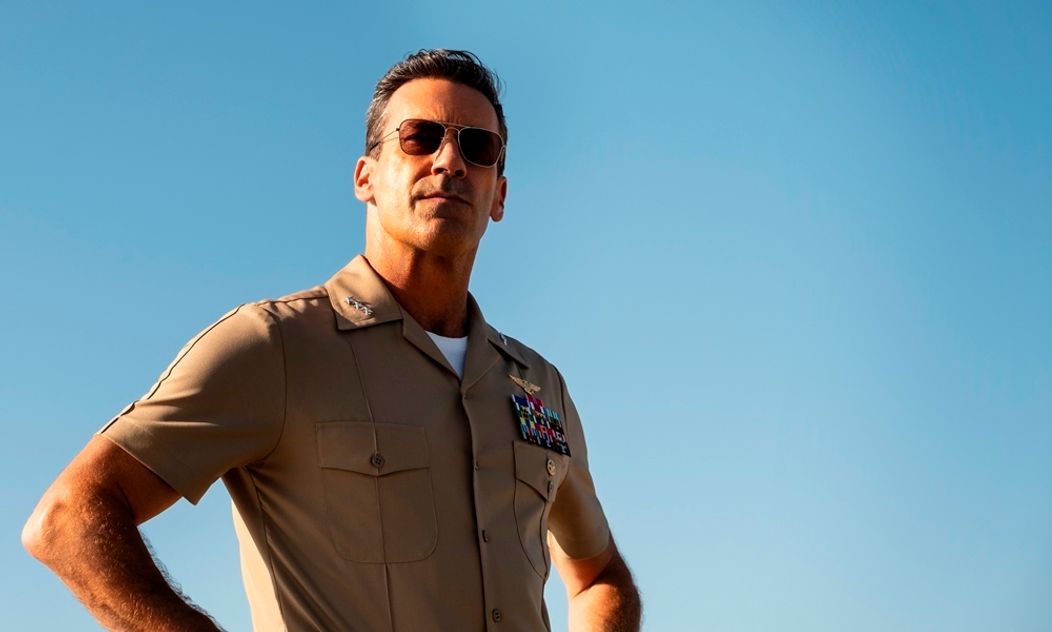 Jon Hamm vo filme Top Gun: Maverick