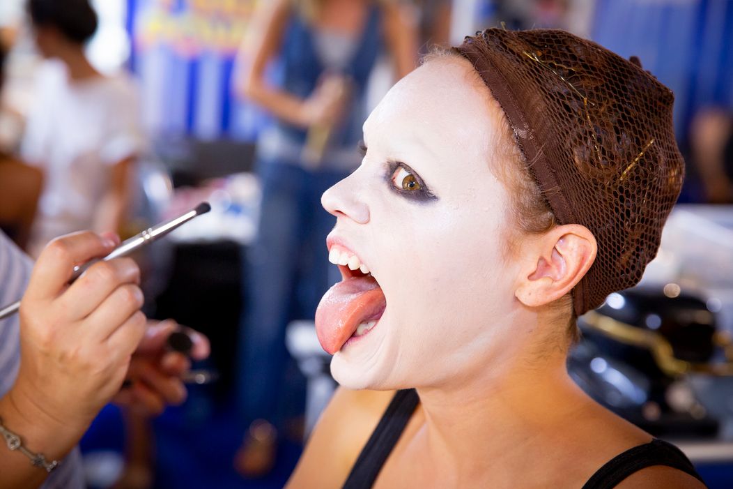 Mária Bartalos ako Marilyn Manson