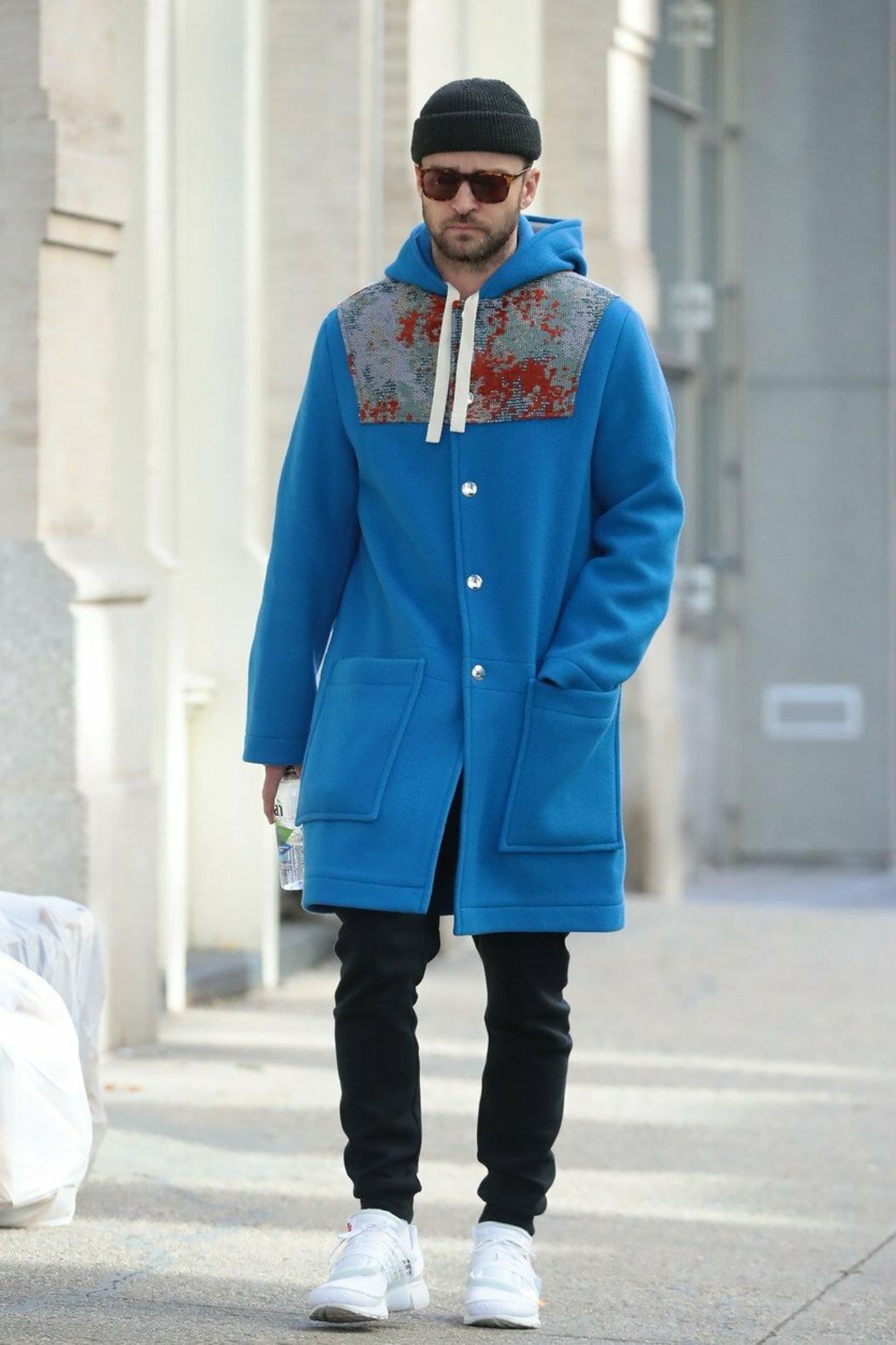 Justin Timberlake v uliciach New Yorku