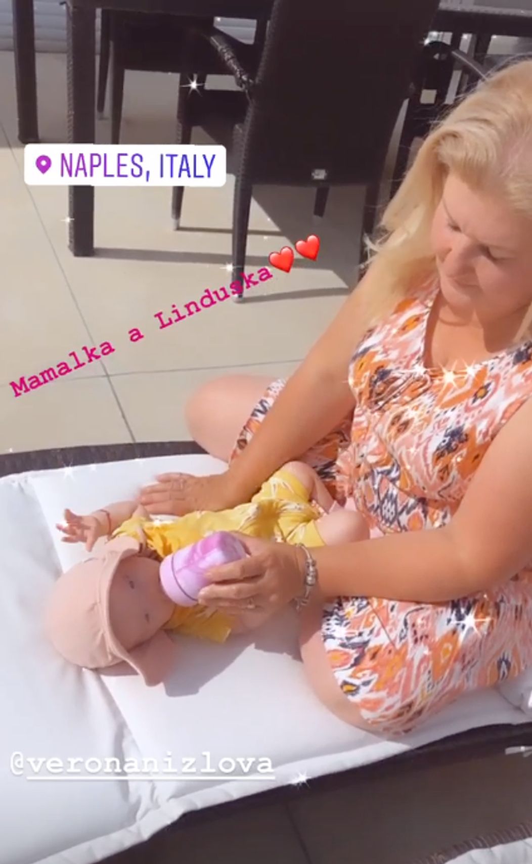 Veronika si užíva slnečné Taliansko