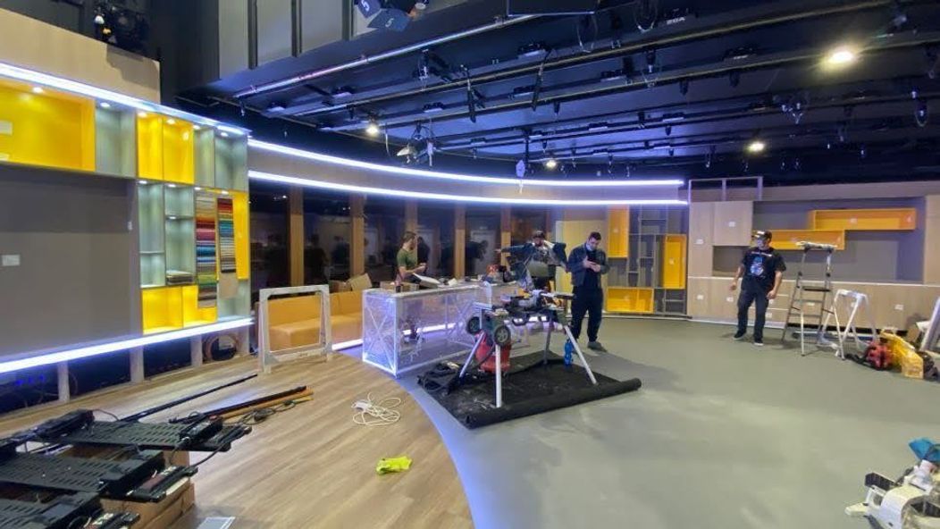 Takto prebiehala premena v štúdiu Telerána