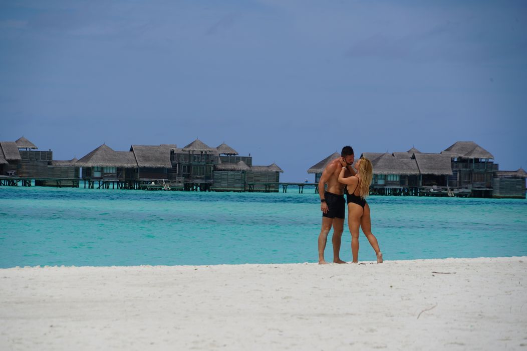 Milan a Tereza na Maledivách