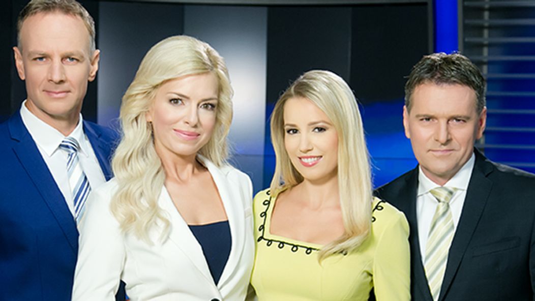 Moderátori Televíznych novín na Markíze.