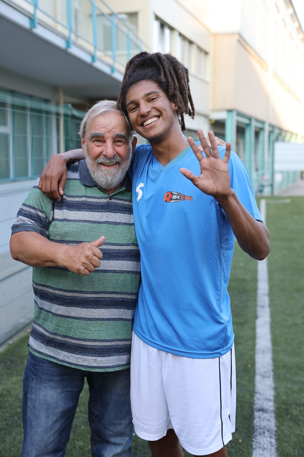 Marián Slovák. Matúš Kolárovský