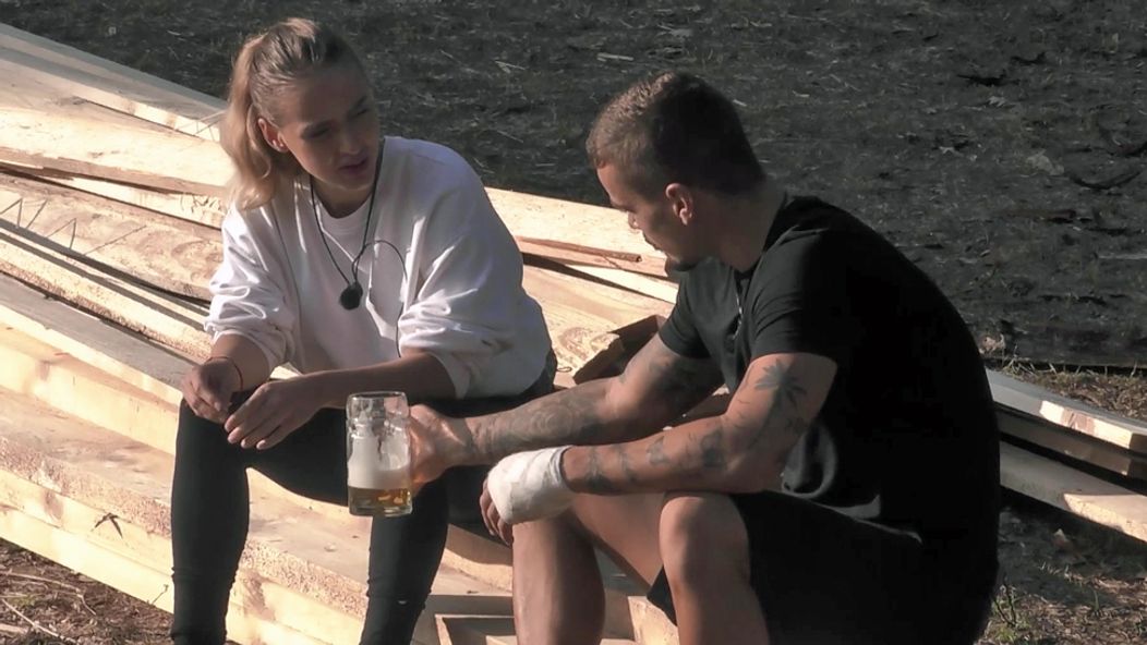Alex Mináriková a Šimon Koleň