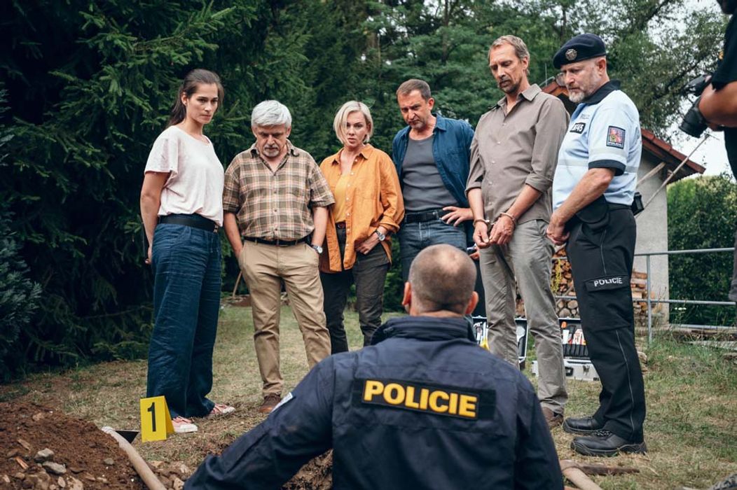 Natáčanie seriálu Odznak Vysočina