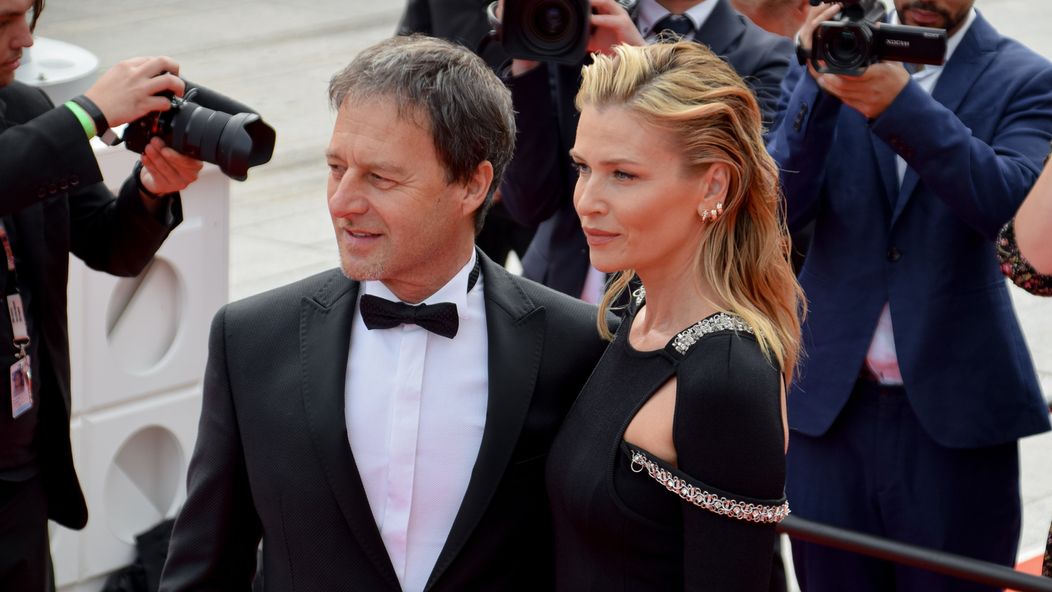 Pavol Habera a Daniela Peštová na záverečnom ceremoniáli 56. ročníka MFF KV