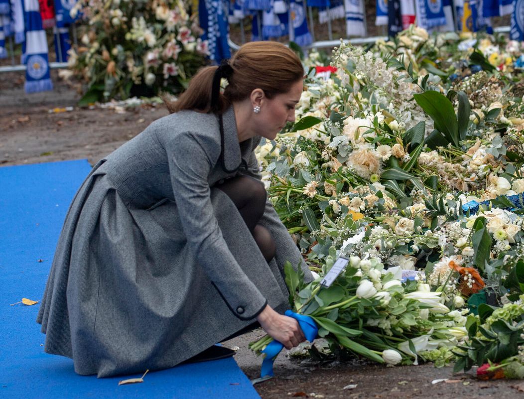 Kate Middleton v Leicesteri.