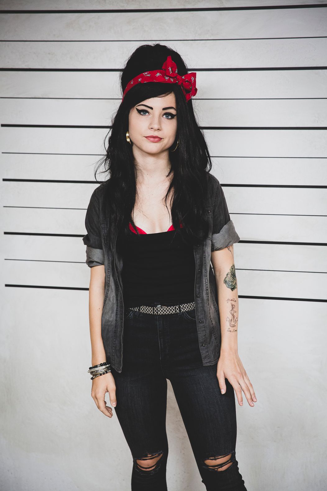 Zuzka ako Amy Winehouse