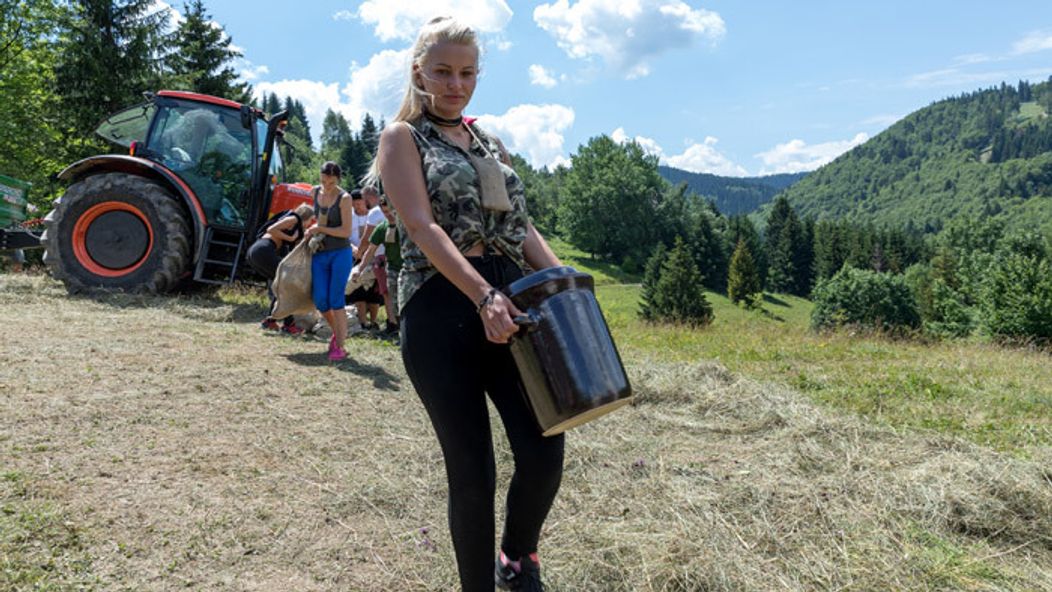 Eva v plnom pracovnom nasadení