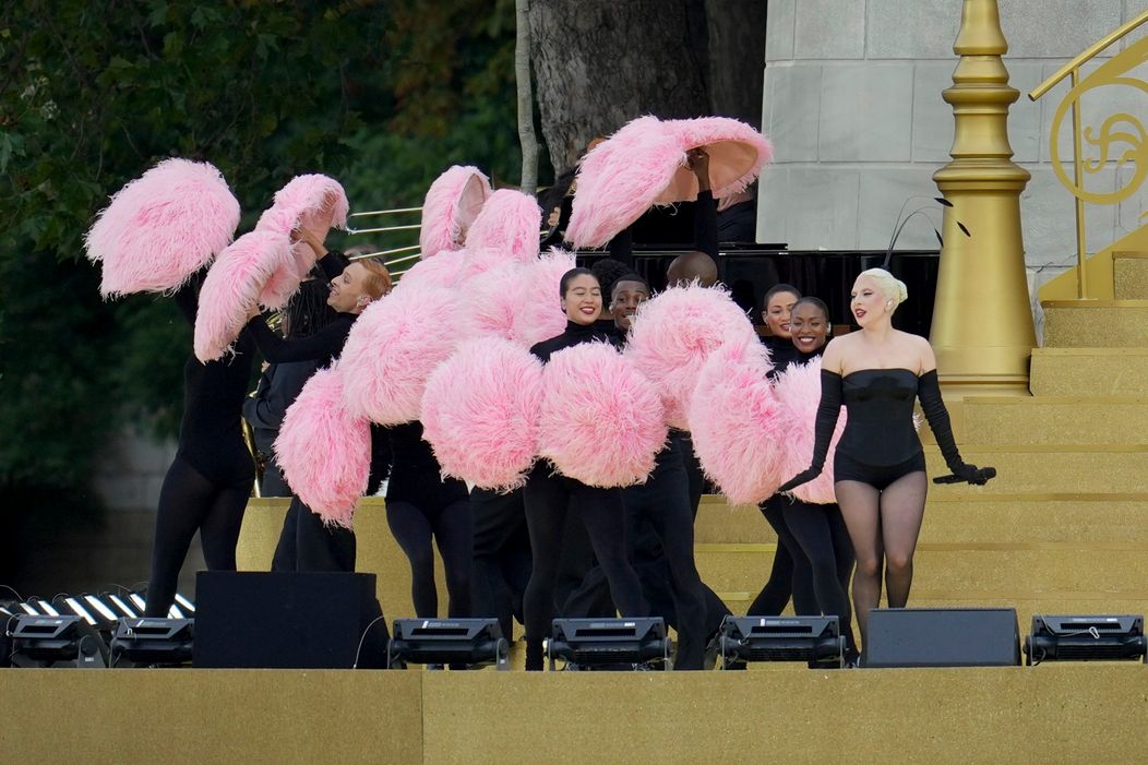 Lady Gaga na otváracom ceremoniáli na letných olympských hrách v Paríži