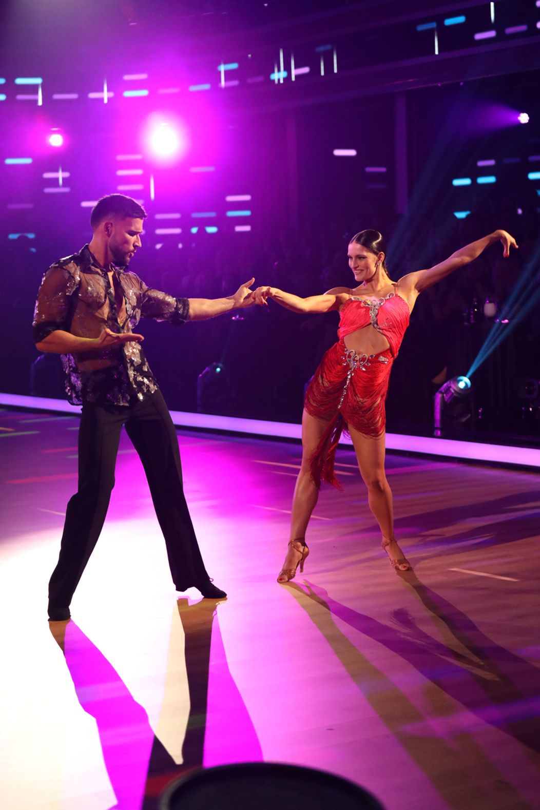 Vratko Sirági a Anna Riebauerová v Let's Dance