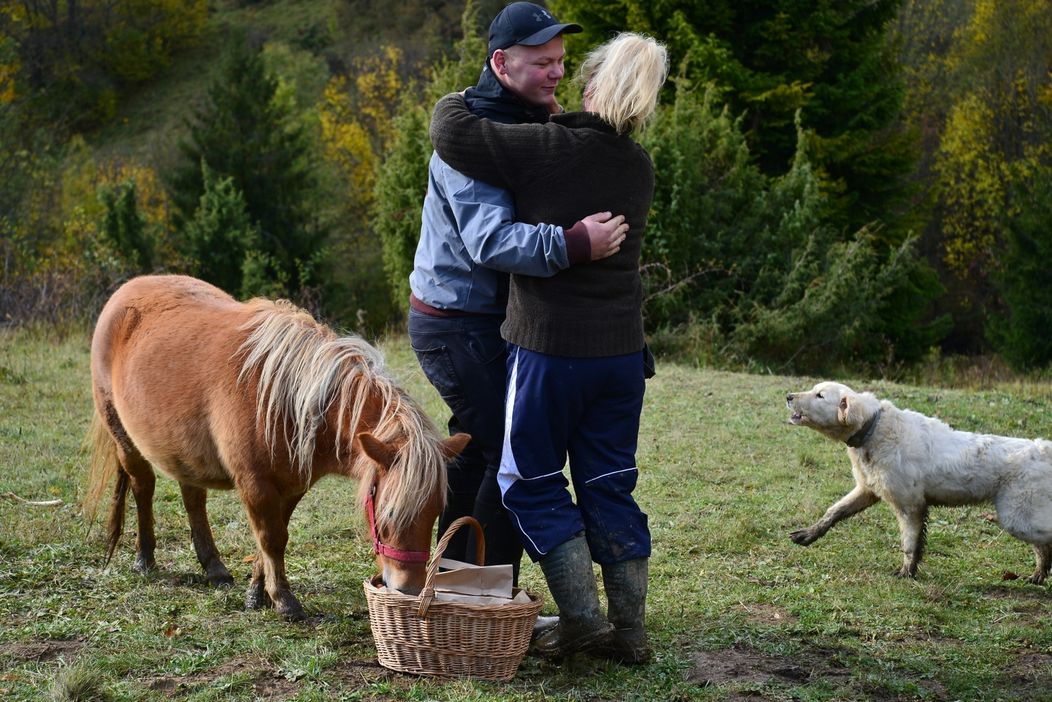 Janina rodina na Farme