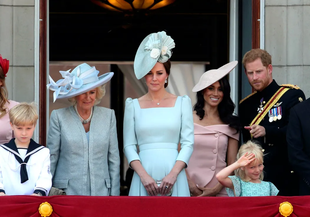 Britská kráľovská rodina.