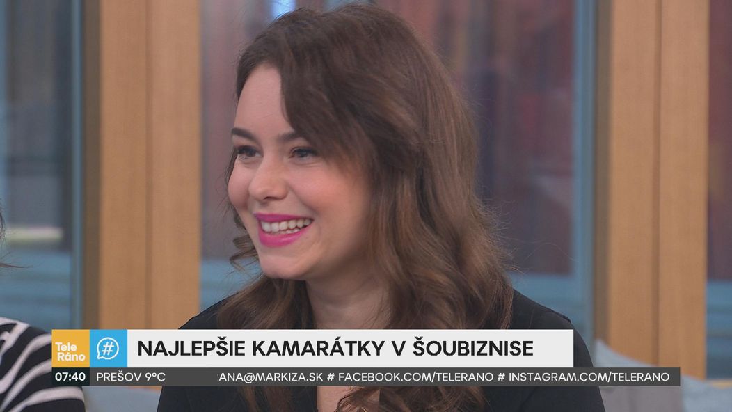 Dominika Kavaschová a Andrea Bučko v Teleráne