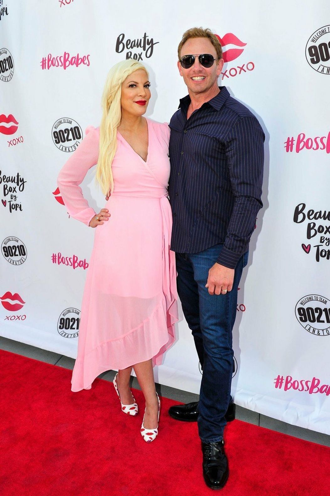Ian Ziering a Tori Spelling