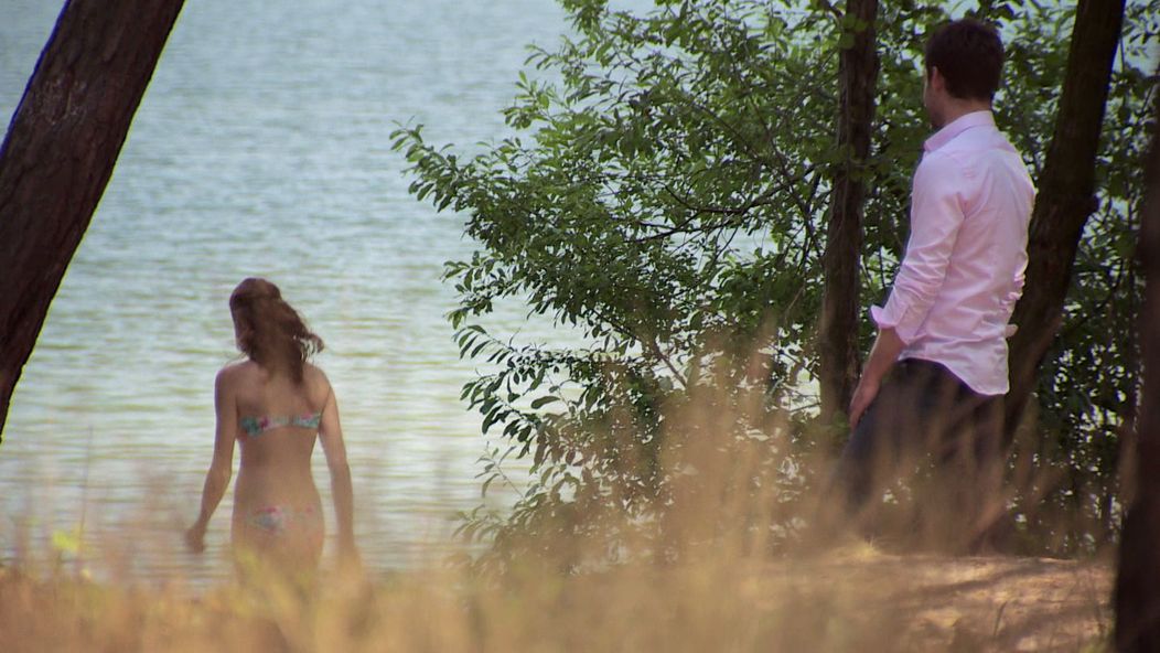 Mária Bartalos v plavkách v Kukučke