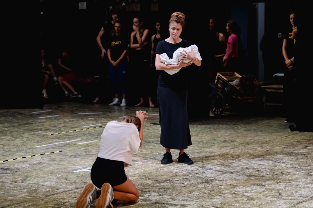 Predstavenie Mojžiš v divadle Nová scéna