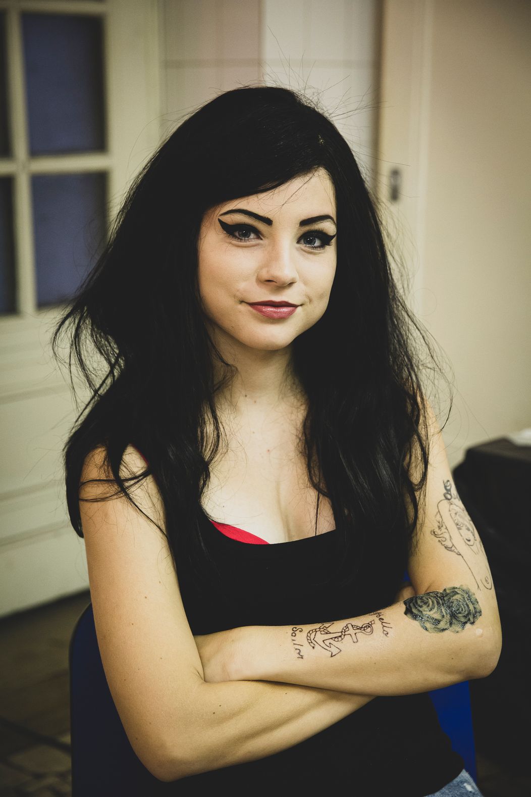 Zuzka Kraváriková ako Amy Winehouse