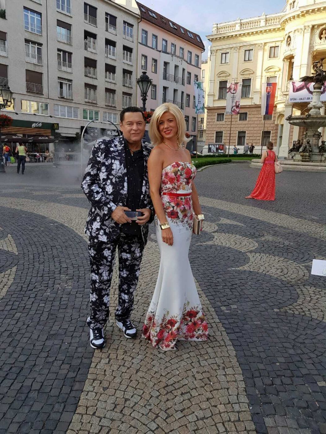 Počas vystúpenia si odhodili kostým