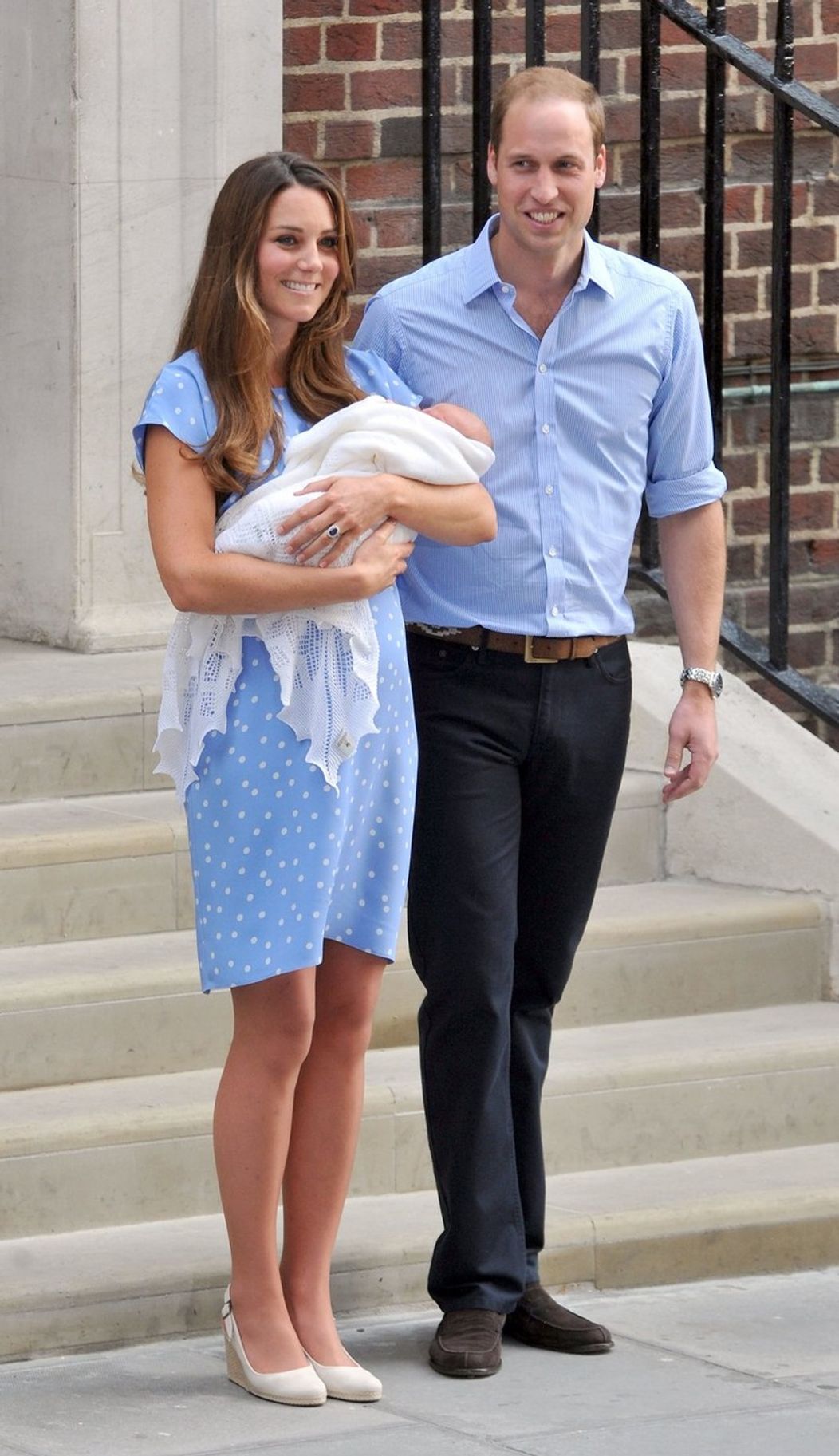 Narodenie princa Georgea, Kate a William ukázali syna verejnosti