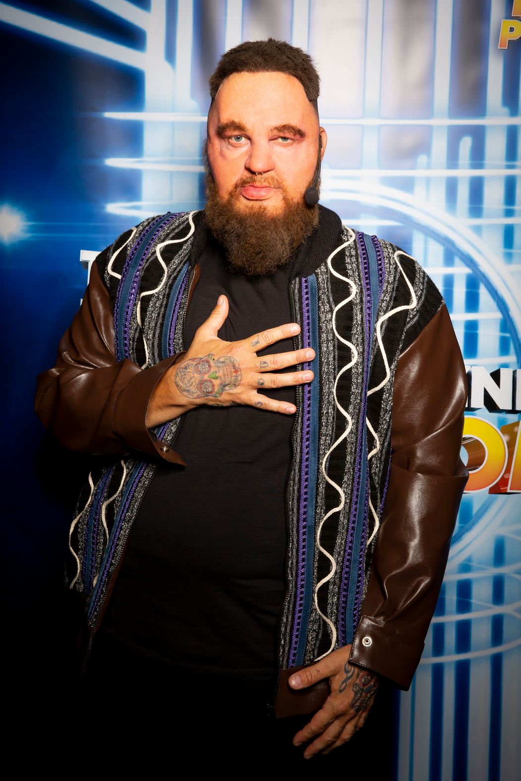 Martin Nikodým ako Rag'n'Bone Man