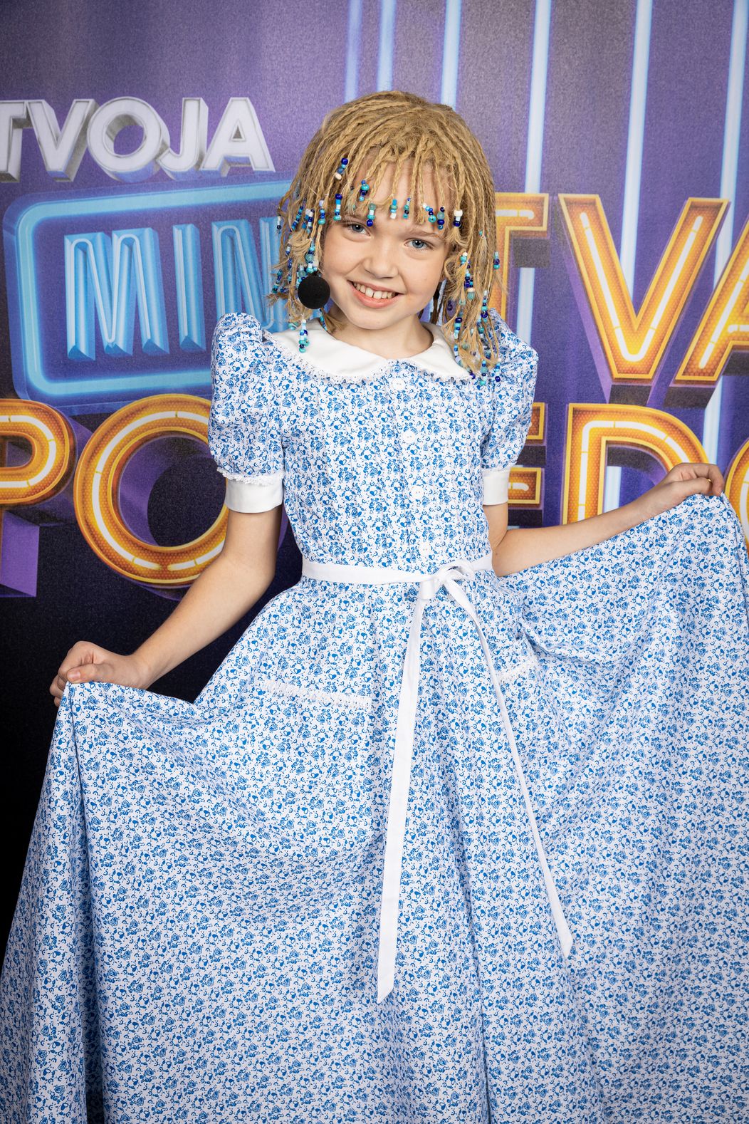 Melissa Mandy Marušková ako Marika Gombitová vo finále Tvojej MINI tváre.