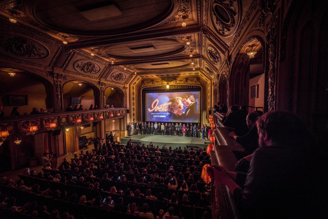 Hostia na premiére druhej série Voyo Originálu Iveta