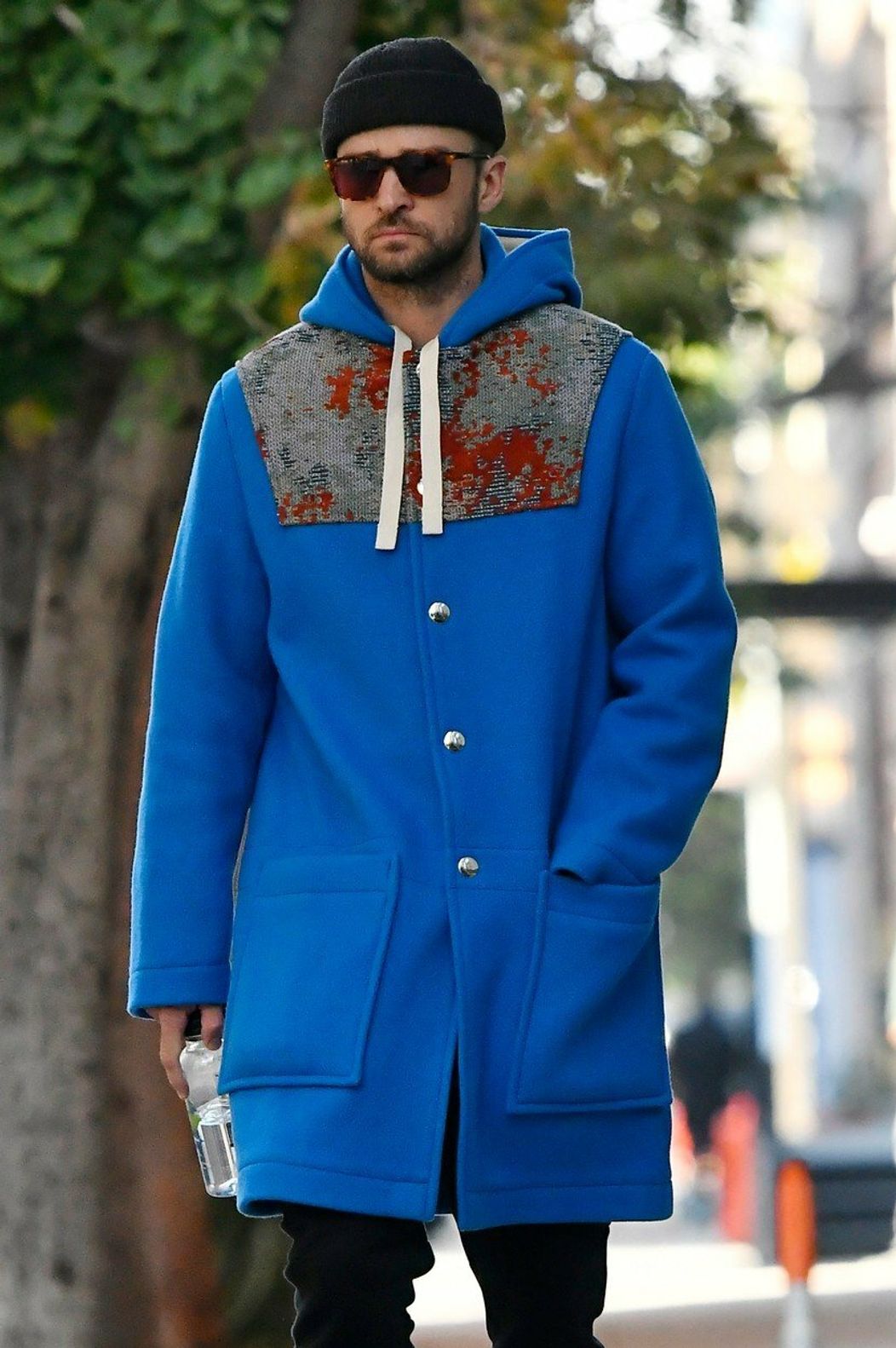 Justin Timberlake v uliciach New Yorku