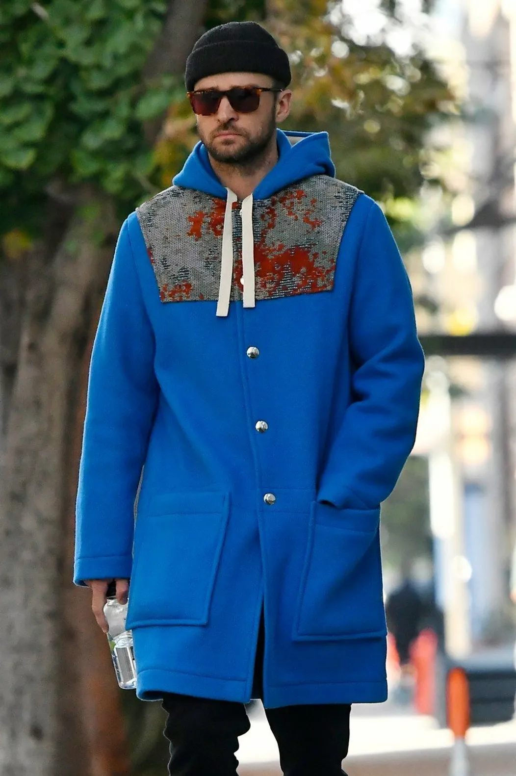 Justin Timberlake v uliciach New Yorku