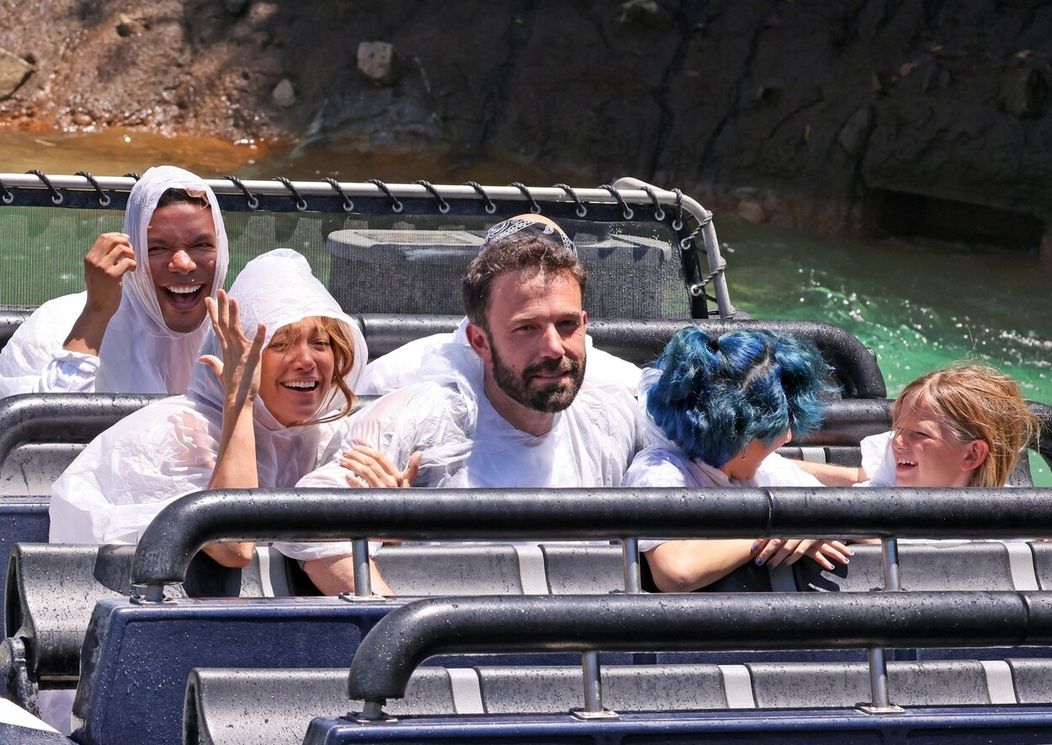 Bennifer v zábavnom parku