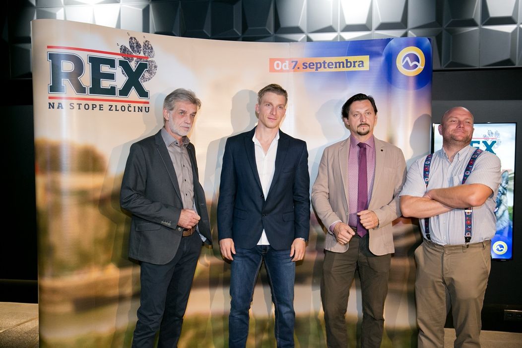 Zľava: Pavel Višňovský, Juraj Bača, Lukáš Latinák a Gregor Hološka