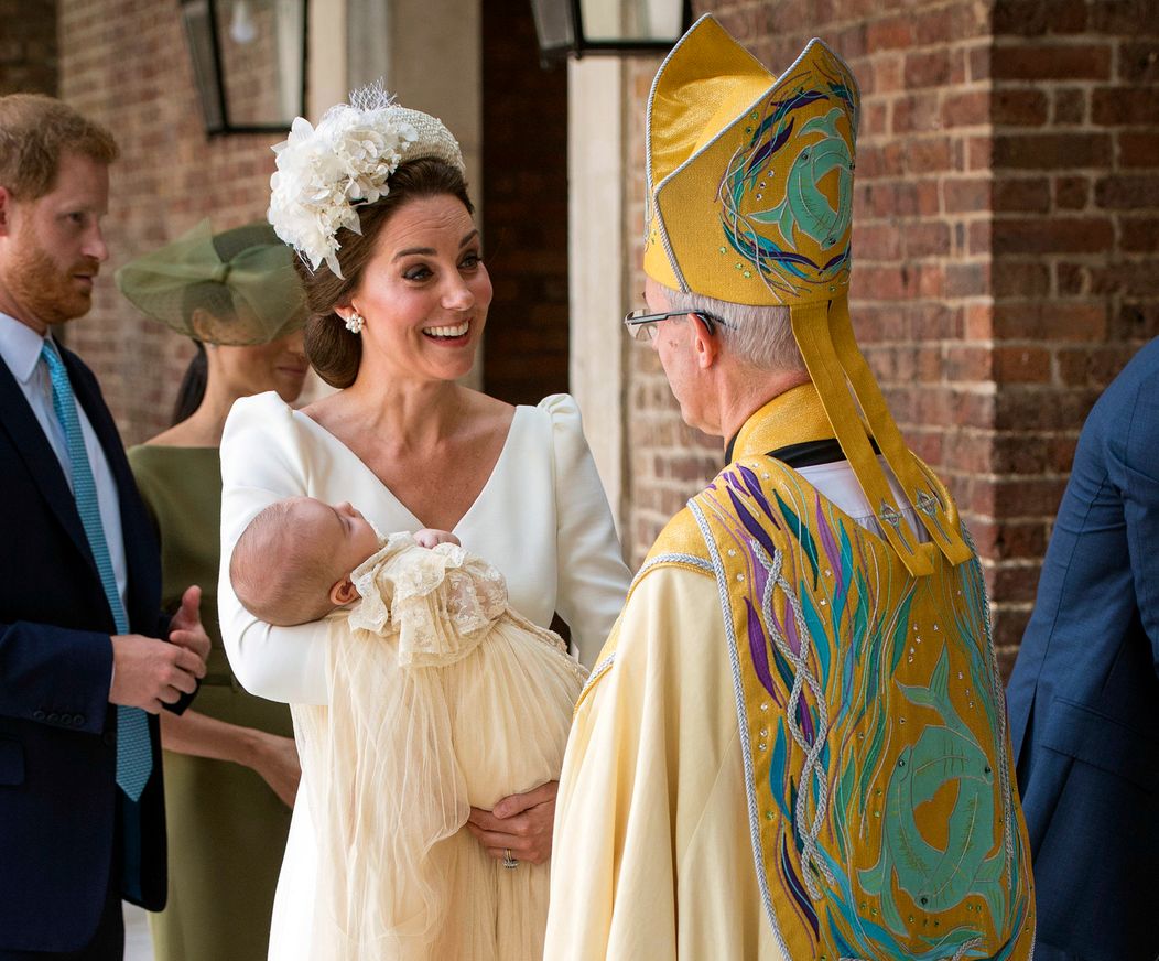 Kate Middleton s princom pred krstom.