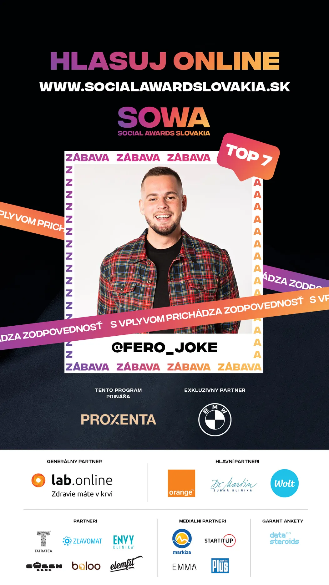 Hlasujte za Fera Jokea v druhom kole SOWA