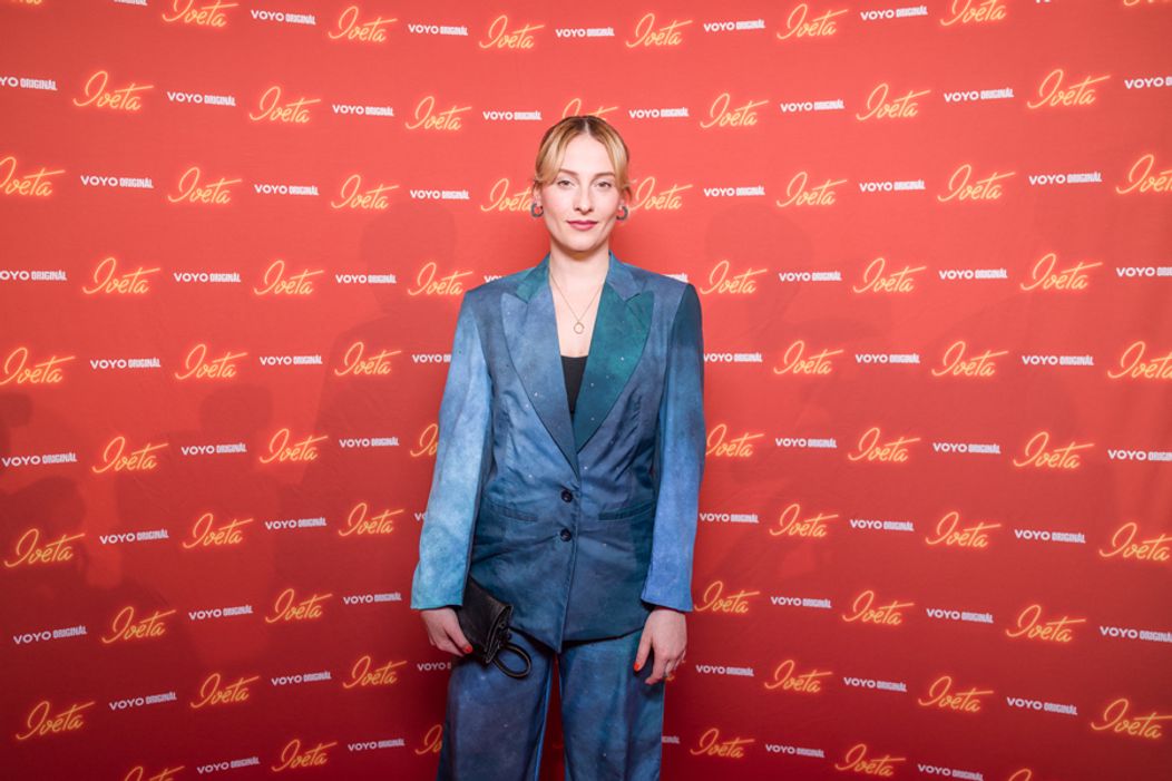 Anna Fialová na premiére druhej série Voyo Originálu Iveta